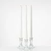 Richland Taper Candles 14" White Set Of 10
