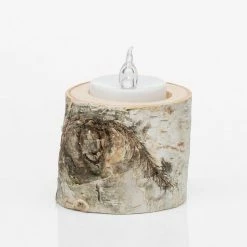 Richland Natural Birch Tea Light Holder