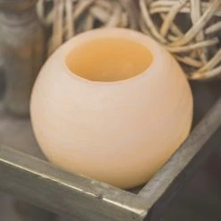 Fall Richland LED Candle Honey Pot Ivory 4" Set Of 9