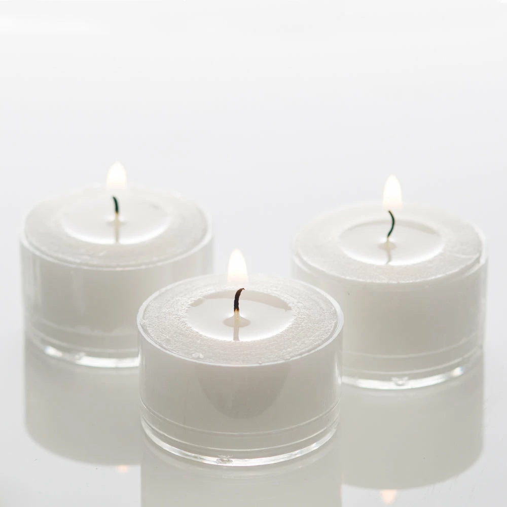 Shop By Event Richland Clear Extended Burn Tealight Candles White Unscented Set Of 100 1 Shop By Event Richland Clear Extended Burn Tealight Candles White Unscented Set Of 100
