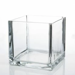Richland Square Glass Cube Vase 6