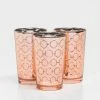Richland Rose Gold Hexagonal Glass Holder - Large Set Of 48 Shop By Event