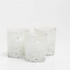 Richland Lace Design Votive Candle Holder Set Of 12