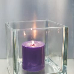 Richland Square Glass Cube Vase 6