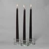 Richland Taper Candles 10" Black Set Of 10 Shop By Event