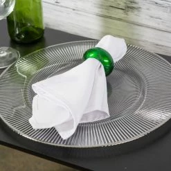 Richland 13" Silver Rim Glass Charger Plate Set Of 12 5 Richland 13