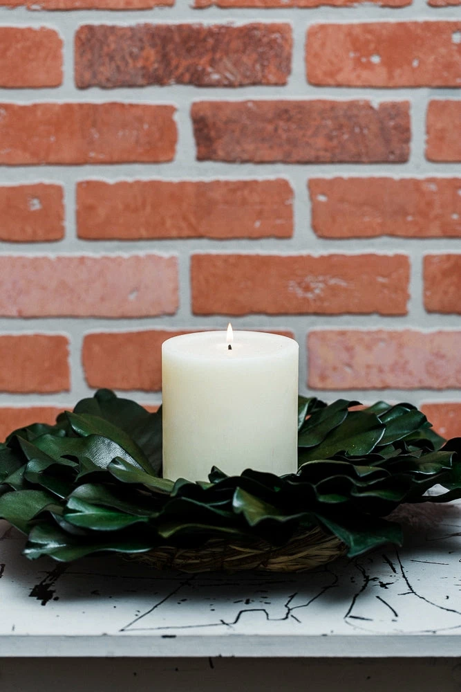 Christmas Richland Preserved Magnolia Wreath 17" 3 Christmas Richland Preserved Magnolia Wreath 17"