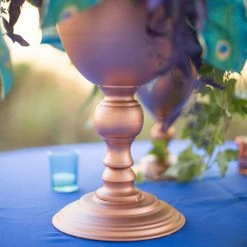 Richland Copper Finish Goblet - Large Set Of 4