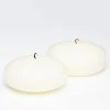 Richland Floating Candles 3" Light Ivory Set Of 12