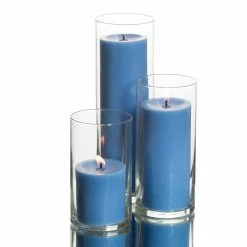 Richland Pillar Candles & Eastland Cylinder Holders Set Of 3