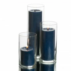 Richland Pillar Candles & Eastland Cylinder Holders Set Of 3