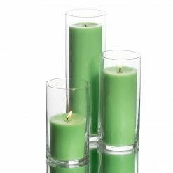 Richland Pillar Candles & Eastland Cylinder Holders Set Of 3