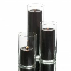 Richland Pillar Candles & Eastland Cylinder Holders Set Of 3