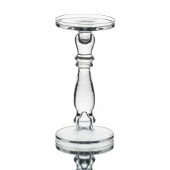 Richland O’Hara Glass Pillar & Taper Candle Holder 10.75" Set Of 12 Shop By Event