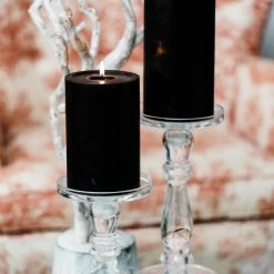 Richland O’Hara Glass Pillar & Taper Candle Holder Set Of 24
