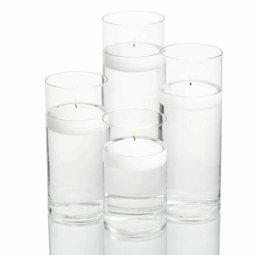 Shop By Event Richland Floating Candles & Eastland Cylinder Holders Set Of 4 1 Shop By Event Richland Floating Candles & Eastland Cylinder Holders Set Of 4