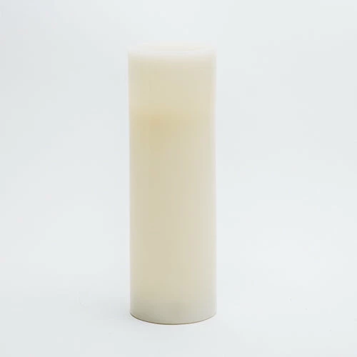 Richland Flameless LED Pillar Candles 3"x9" Ivory Set Of 6 3 Richland Flameless LED Pillar Candles 3"x9" Ivory Set Of 6