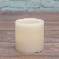 Richland Flameless LED Pillar Candle 3"x3" Ivory Candles