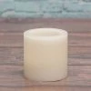 Richland Flameless LED Pillar Candles 3"x3" Ivory Set Of 6