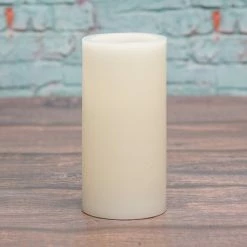 Richland Flameless LED Pillar Candle 3"x6" Ivory Candles
