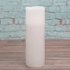 Seasonal Parties Richland Flameless LED Wavy Top Pillar Candle White 3"x9"