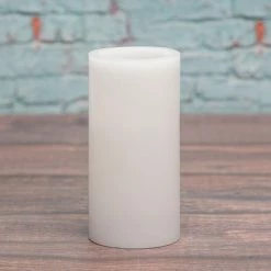 Richland Flameless LED Pillar Candles 3"x6" White Set Of 6
