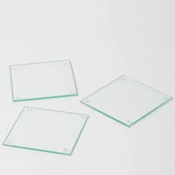 Richland Candle Holders Eastland Square Coaster 4" Set Of 12