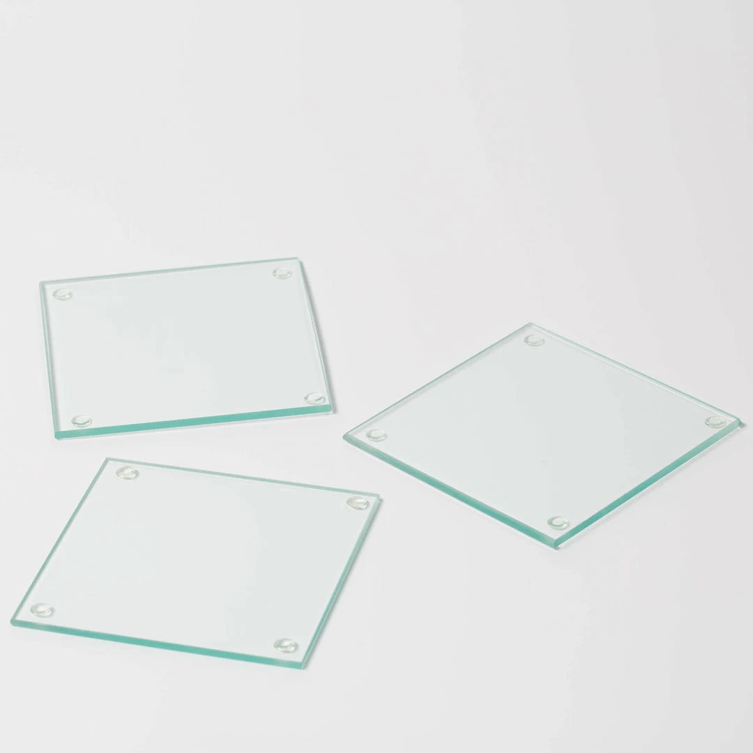 Richland Candle Holders Eastland Square Coaster 4" Set Of 12 1 Richland Candle Holders Eastland Square Coaster 4" Set Of 12