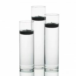 Eastland Tall Cylinder Vases With Richland Floating Candles Set Of 18