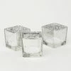 Richland Silver Mercury Square Votive Holder Set Of 12 Weddings