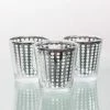 Richland Silver Dotted Glass Holder - Medium Set Of 6 Shop By Event
