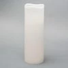 Seasonal Parties Richland 4" X 12" Large LED Pillar Candle With Wavy Top - Set Of 6