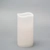 Richland 4" X 8" Large LED Pillar Candle With Wavy Top - Set Of 6
