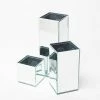 Richland Mirrored Square Vase (3 Sizes) Set Of 18