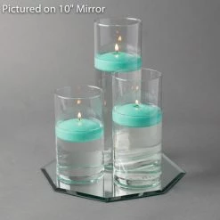 Eastland Octagon Mirror And Cylinder Vase Centerpiece With Richland 3