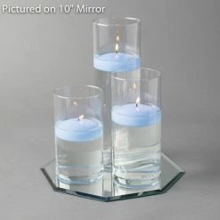 Eastland Octagon Mirror And Cylinder Vase Centerpiece With Richland 3