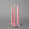 Richland Taper Candles 10" Pink Set Of 10