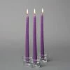 Richland Taper Candles 10" Purple Set Of 50