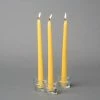 Richland Taper Candles 10" Yellow Set Of 10