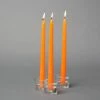 Richland Taper Candles 10" Orange Set Of 10