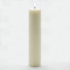 Richland Pillar Candle 2"x9" Light Ivory Set Of 10