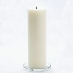 Richland Pillar Candles 3"x9" Light Ivory Set Of 24
