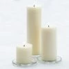 Richland Pillar Candles 3"x3", 3"x6" & 3"x9" Light Ivory Set Of 36