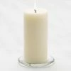 Richland Pillar Candle 3"x6" Light Ivory Set Of 12