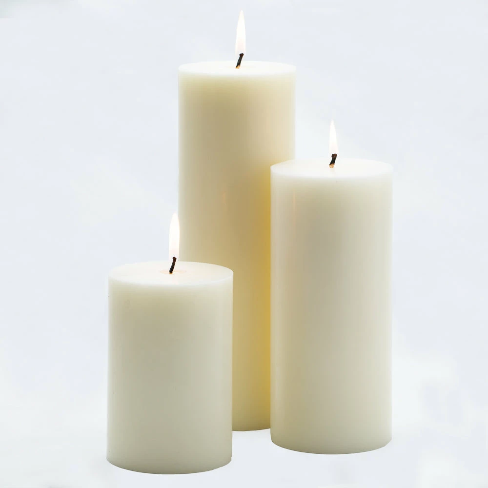 Richland 4" X 12" Light Ivory Pillar Candle Set Of 6 Shop By Event 3 Richland 4" X 12" Light Ivory Pillar Candle Set Of 6 Shop By Event