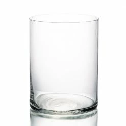 Richland Eastland Wide Cylinder Vase 6" X 8" Set Of 2