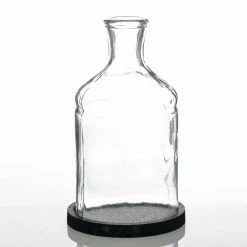 Richland Hand Blown Glass Lantern With Wooden Base Shop By Event