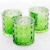 Shop By Event Richland Votive Holder Pinched Green Mercury Set Of 48
