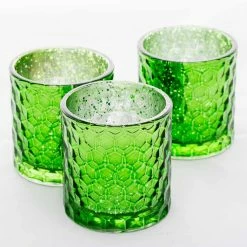 Shop By Event Richland Votive Holder Honeycomb Green Mercury Set Of 48
