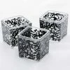 Shop By Event Richland Votive Holder Square Black Lace Set Of 72